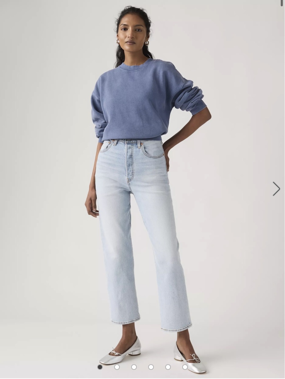 Levi’s RIBCAGE STRAIGHT ANKLE LIGHTWEIGHT WOMEN'S JEANS size 28